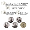 Wielcy Kompozytorzy: Rimski-Korsakov/ Mussorgsky/ Borodin/ Glinka 2 CD